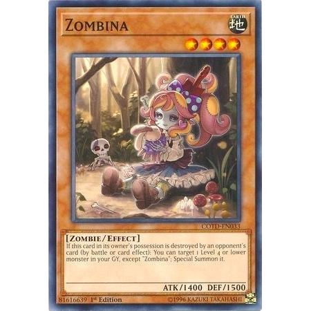 Image for Zombina (COTD-EN033) (COTD) - YuGiOh