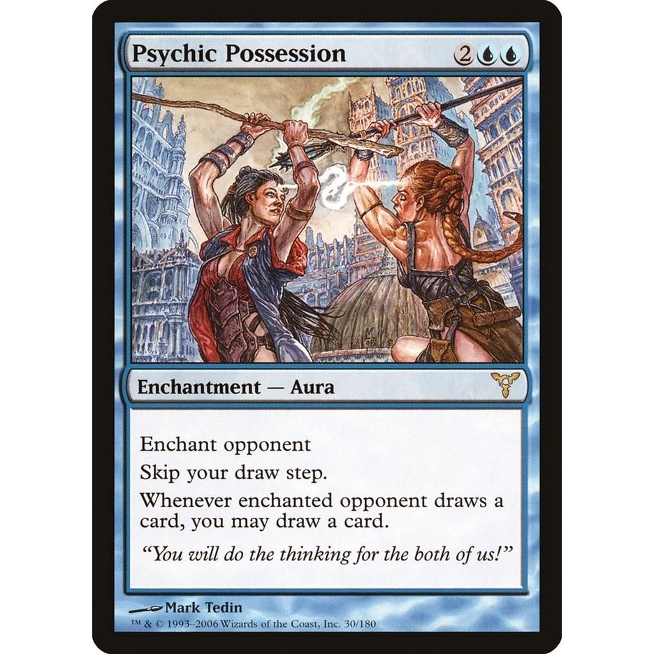 Image for Psychic Possession (30) (DIS) - Magic: The Gathering