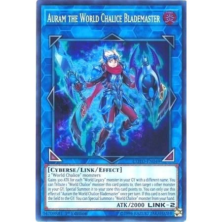 Image for Auram the World Chalice Blademaster (COTD-EN049) (COTD) - YuGiOh