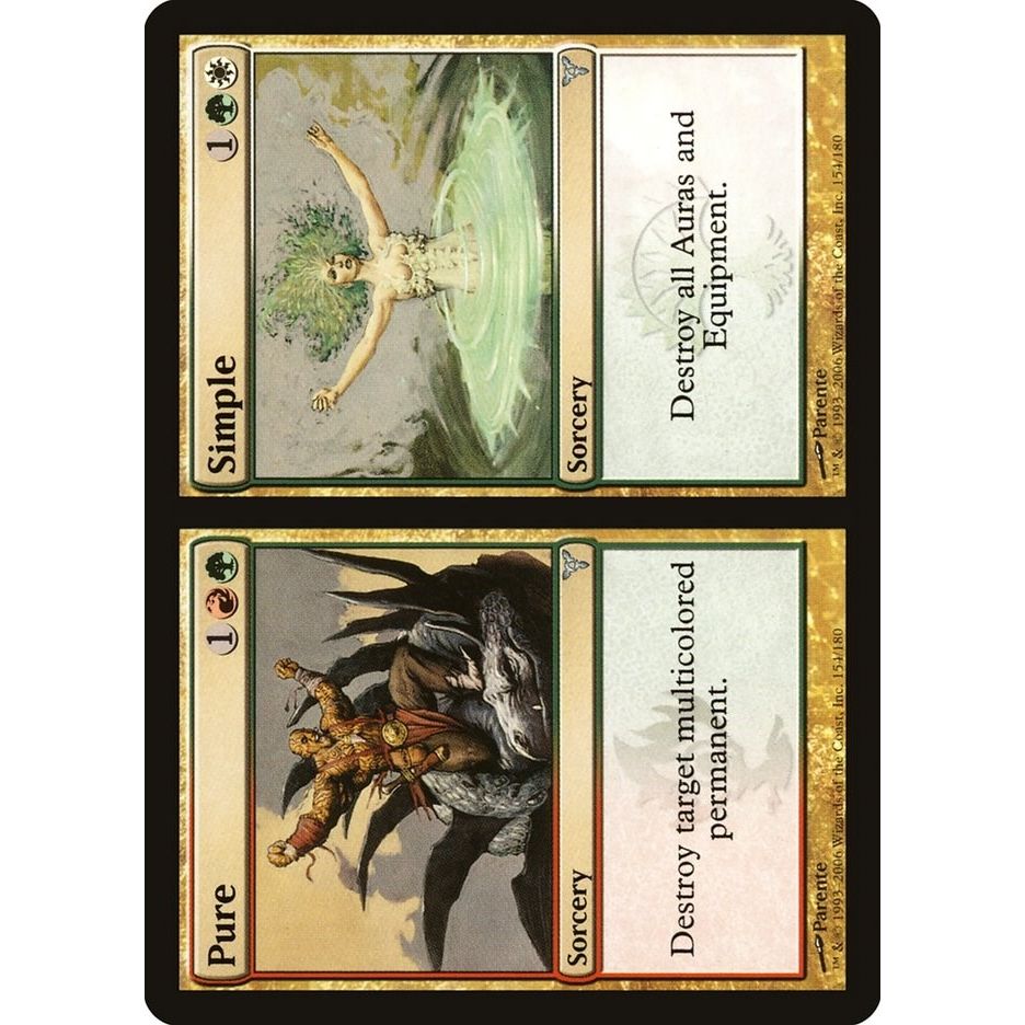 Image for Pure // Simple (154) (DIS) - Magic: The Gathering