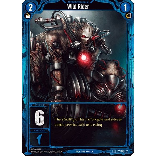 Image for Wild Rider (17) (ZWO1) - Zombie World Order TCG