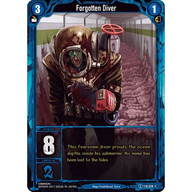 Image for Forgotten Diver (18) (ZWO1) - Zombie World Order TCG