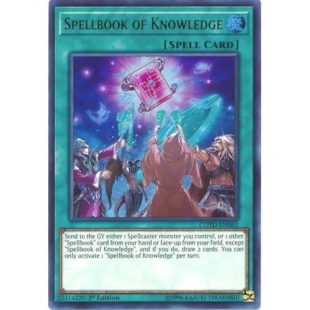 Image for Spellbook of Knowledge (COTD-EN062) (COTD) - YuGiOh