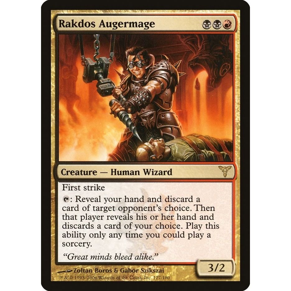 Image for Rakdos Augermage (127) (DIS) - Magic: The Gathering