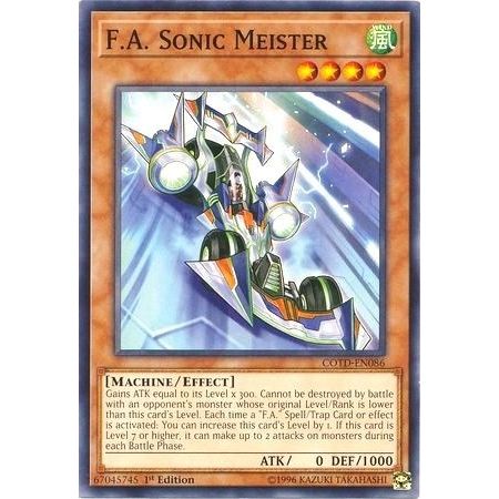 Image for F.A. Sonic Meister (COTD-EN086) (COTD) - YuGiOh