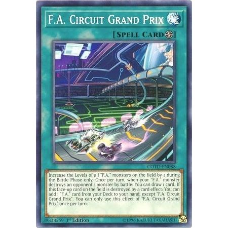 Image for F.A. Circuit Grand Prix (COTD-EN088) (COTD) - YuGiOh