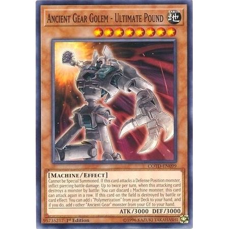 Image for Ancient Gear Golem - Ultimate Pound (COTD-EN099) (COTD) - YuGiOh