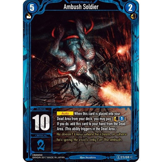 Image for Ambush Soldier (23) (ZWO1) - Zombie World Order TCG