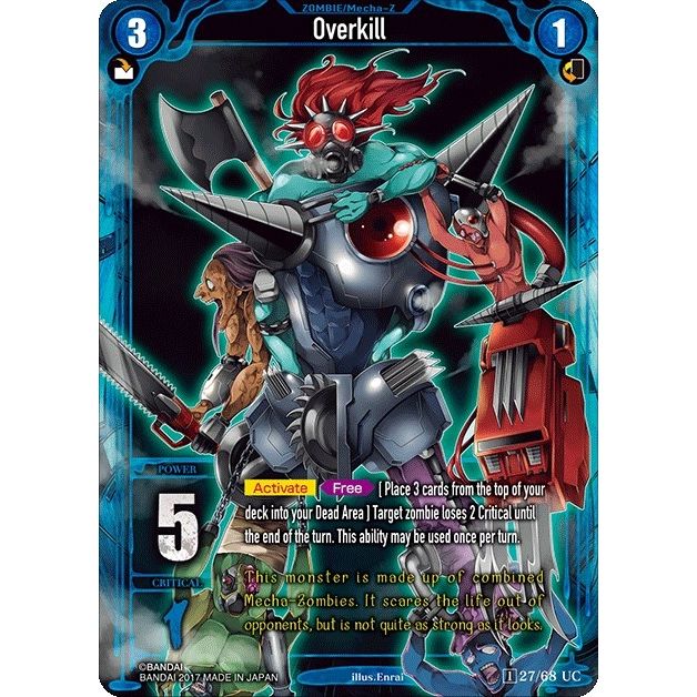 Image for Overkill (27) (ZWO1) - Zombie World Order TCG