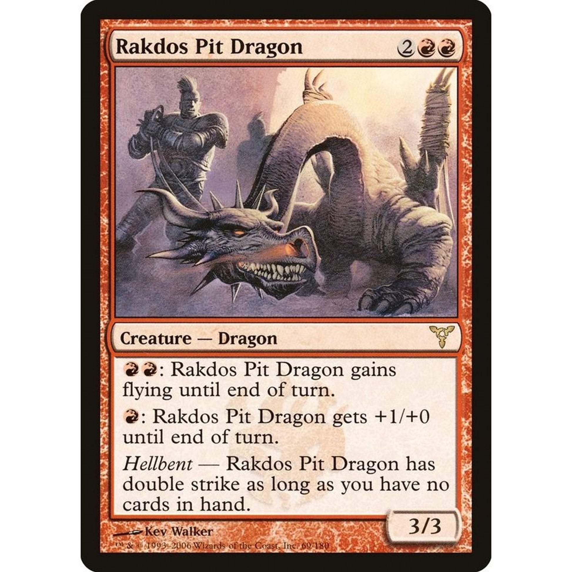 Image for Rakdos Pit Dragon (69) (DIS) - Magic: The Gathering