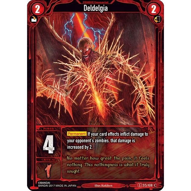 Image for Deldelgia (35) (ZWO1) - Zombie World Order TCG