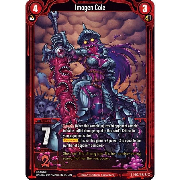 Image for Imogen Cole (40) (ZWO1) - Zombie World Order TCG