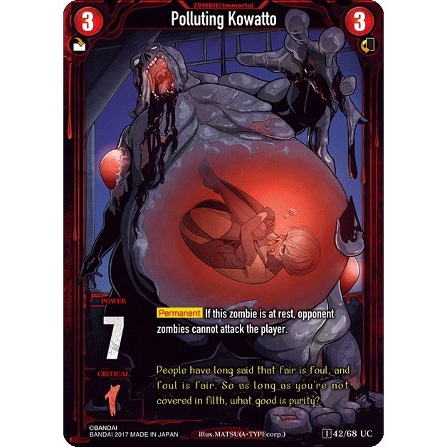 Image for Polluting Kowatto (42) (ZWO1) - Zombie World Order TCG