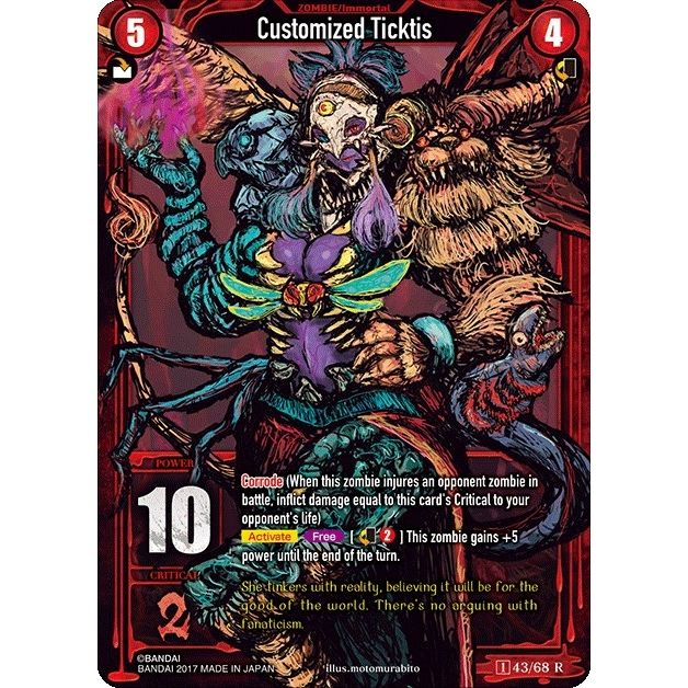 Image for Customized Ticktis (Foil) (43) (ZWO1) - Zombie World Order TCG