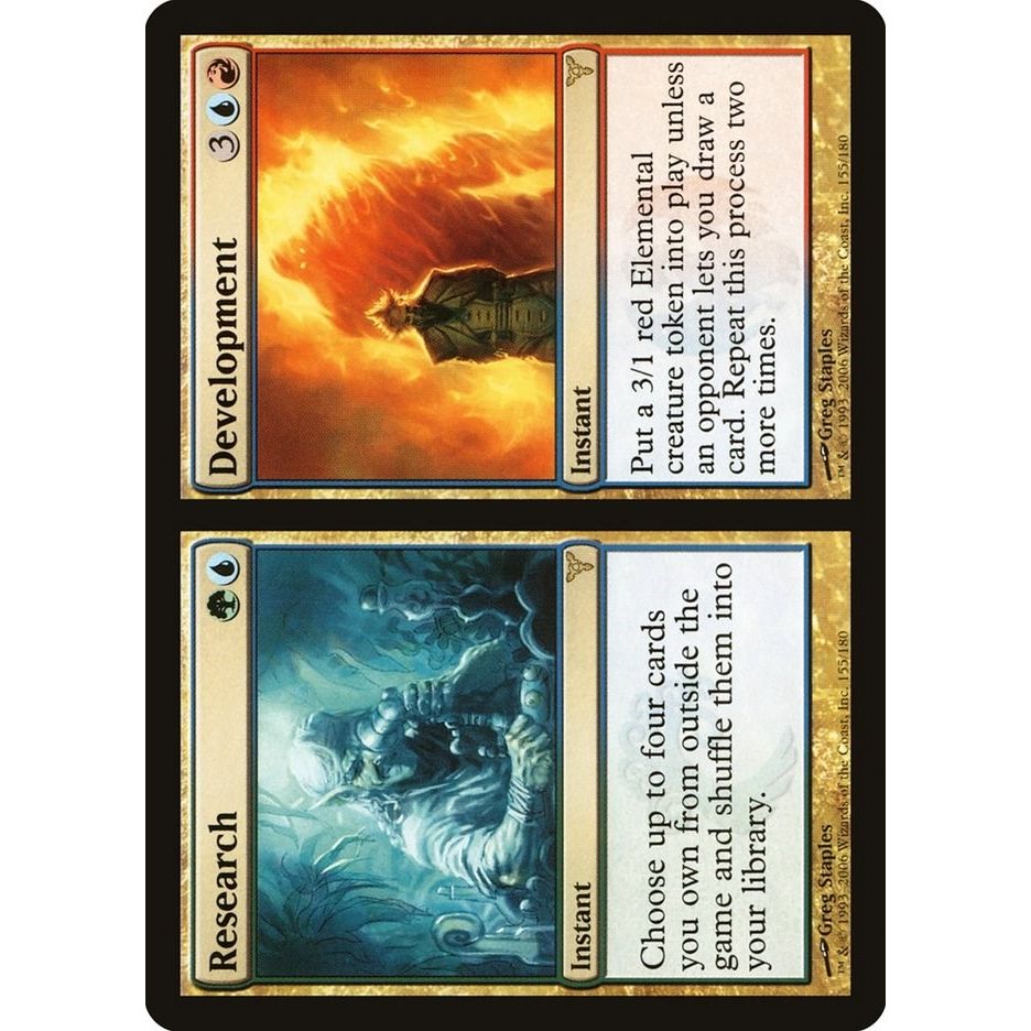Image for Research // Development (155) (DIS) - Magic: The Gathering