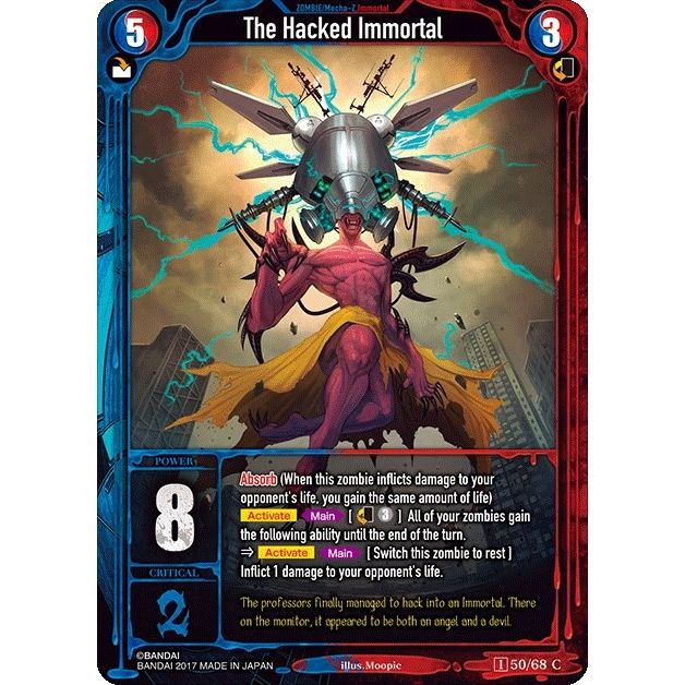 Image for The Hacked Immortal (50) (ZWO1) - Zombie World Order TCG