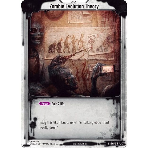 Image for Zombie Evolution Theory (56) (ZWO1) - Zombie World Order TCG