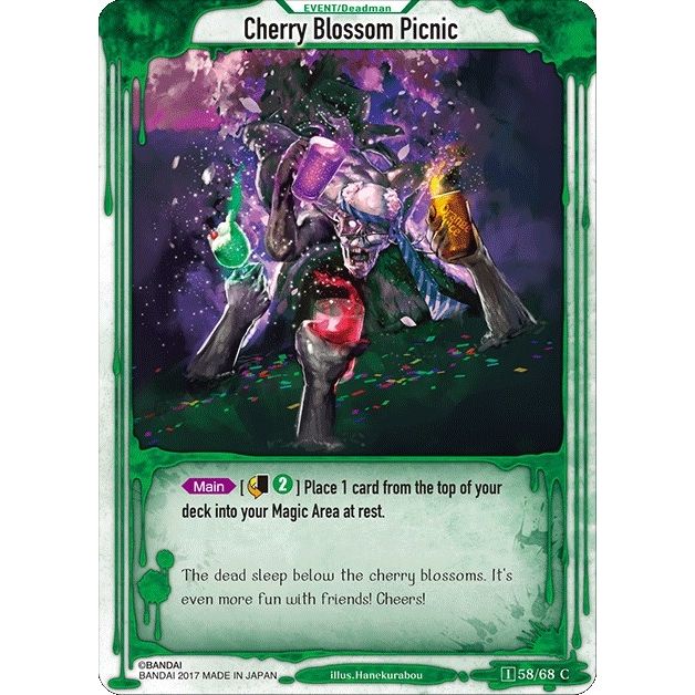 Image for Cherry Blossom Picnic (58) (ZWO1) - Zombie World Order TCG