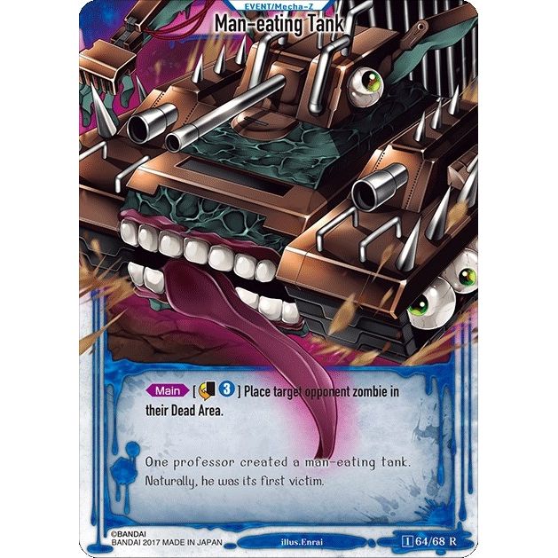 Image for Man-eating Tank (Foil) (64) (ZWO1) - Zombie World Order TCG