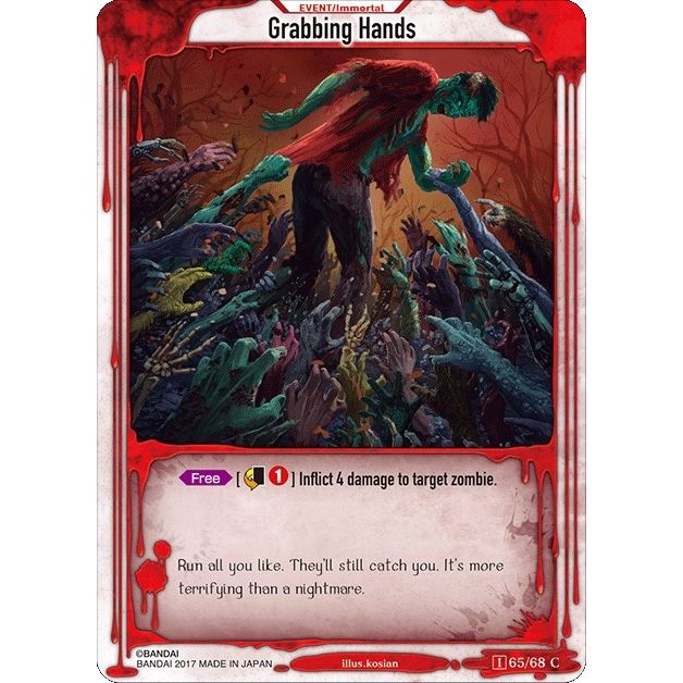 Image for Grabbing Hands (65) (ZWO1) - Zombie World Order TCG