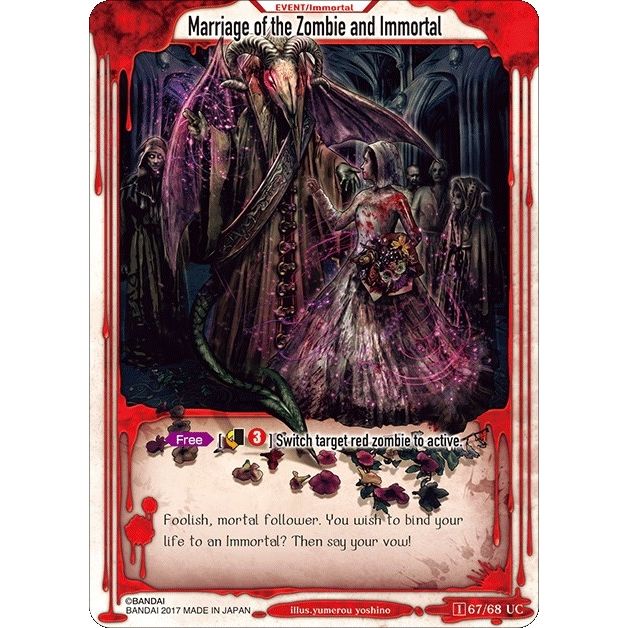 Image for Marriage of the Zombie and Immortal (67) (ZWO1) - Zombie World Order TCG
