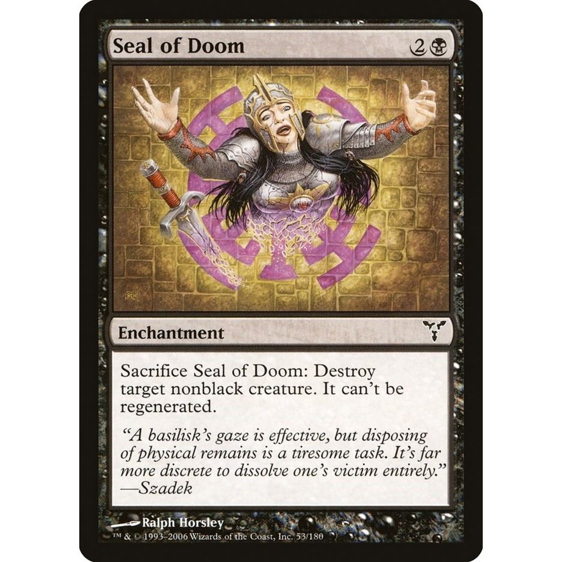 Image for Seal of Doom (53) (DIS) - Magic: The Gathering