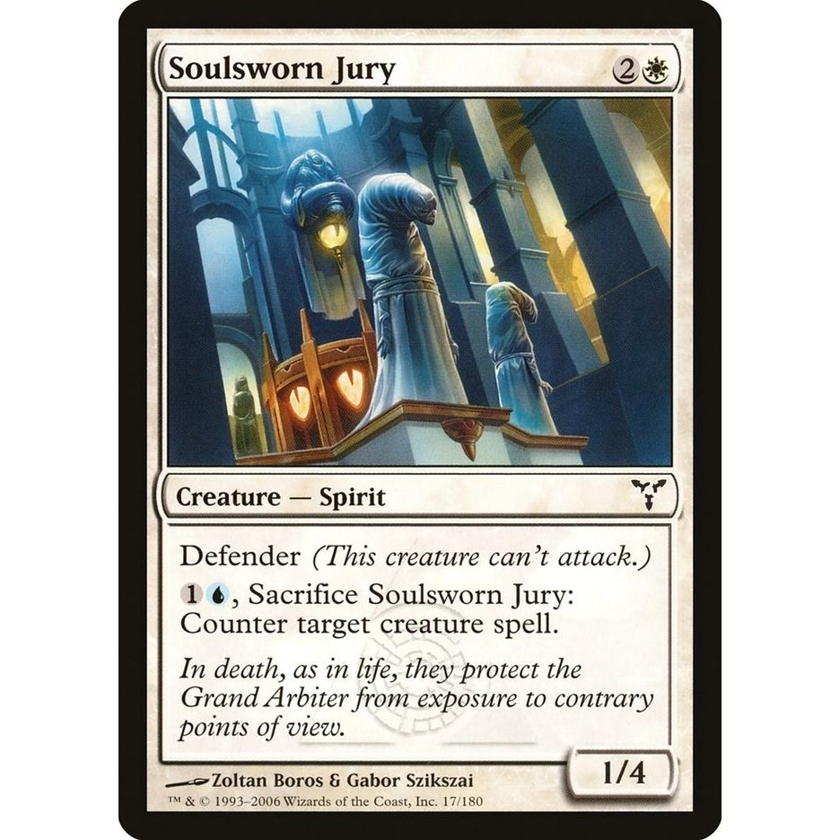 Image for Soulsworn Jury (17) (DIS) - Magic: The Gathering