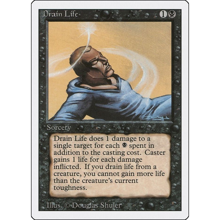 Image for Drain Life (3ED) - Magic: The Gathering