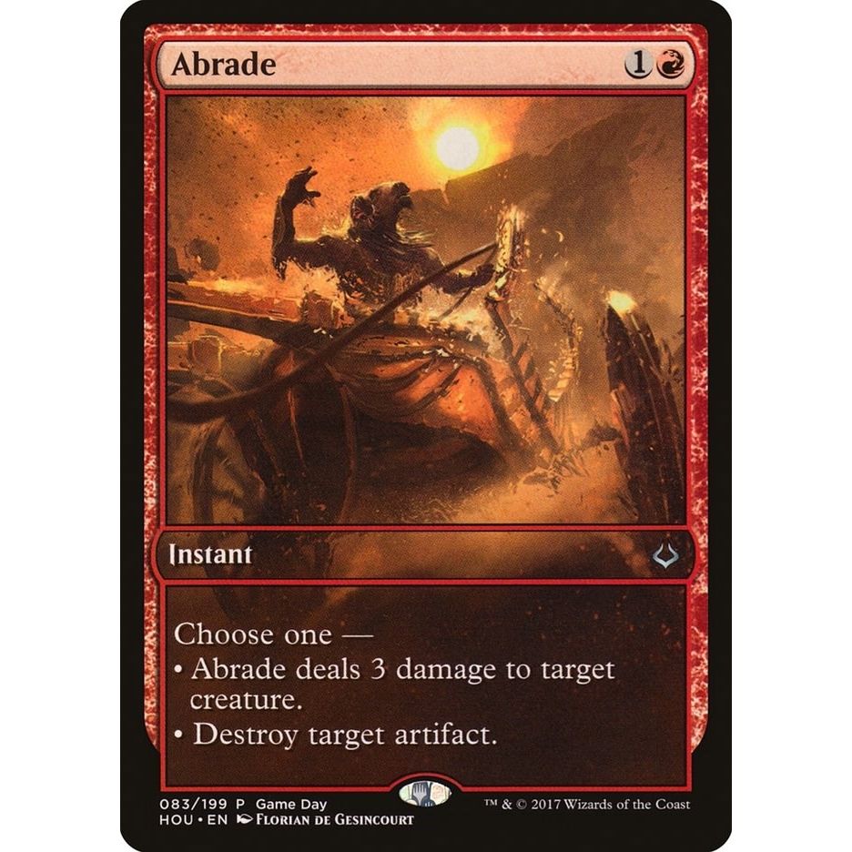 Image for Abrade (83) (GAME) - Magic: The Gathering