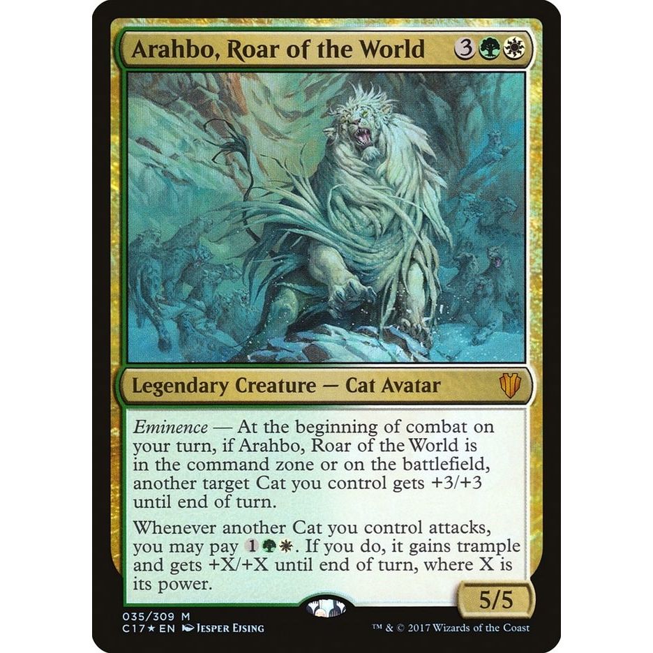 Image for Arahbo, Roar of the World (35) (C17) - Magic: The Gathering