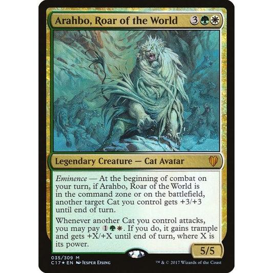 Image for Arahbo, Roar of the World (35) (C17) - Magic: The Gathering