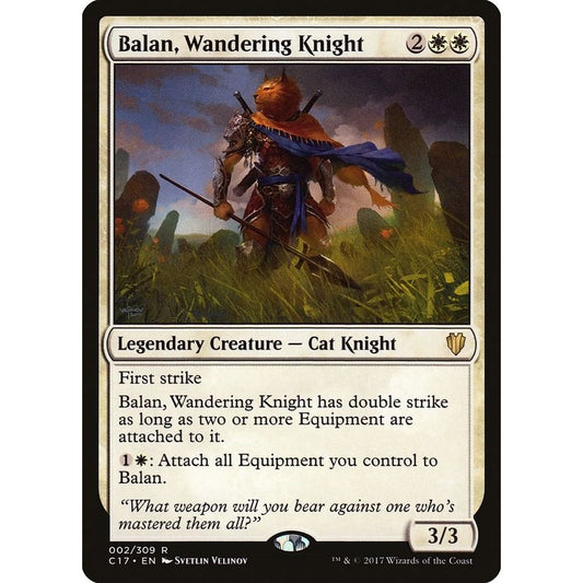 Image for Balan, Wandering Knight (2) (C17) - Magic: The Gathering