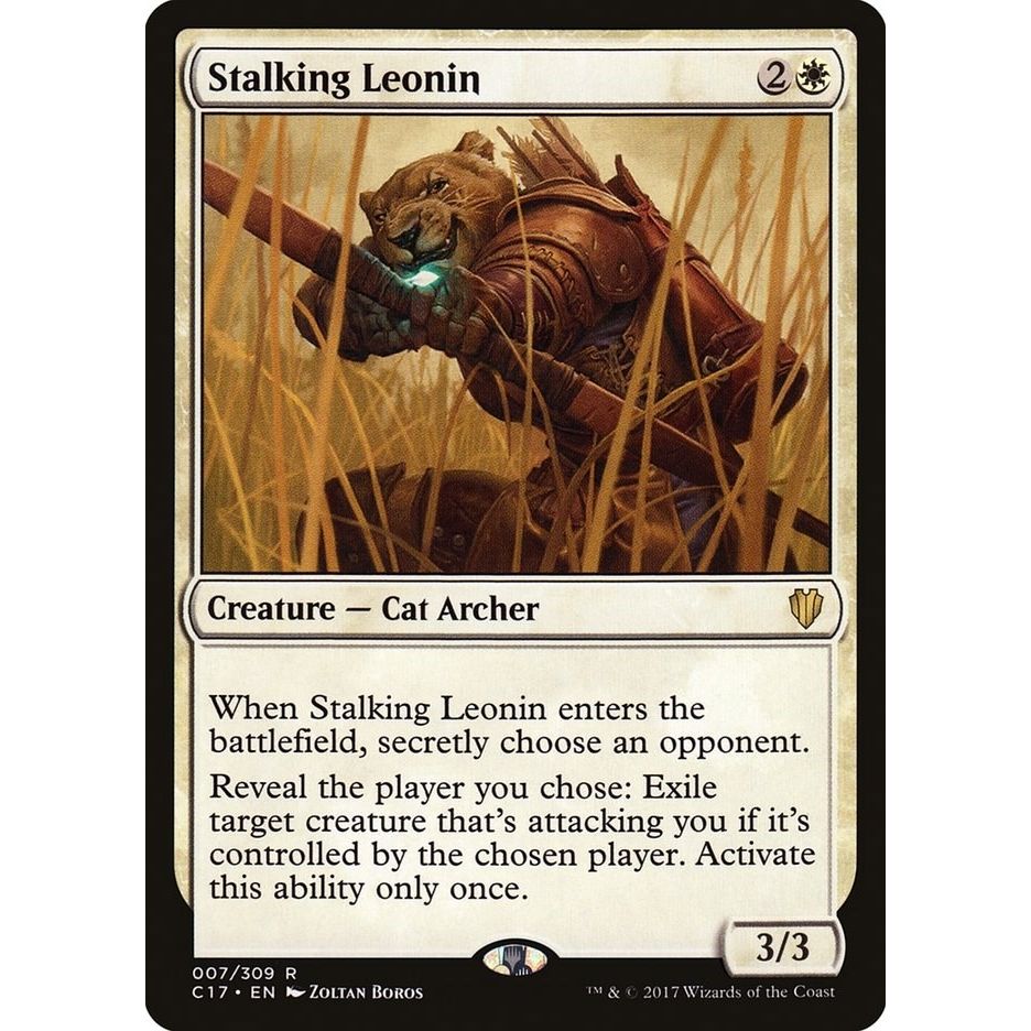 Image for Stalking Leonin (7) (C17) - Magic: The Gathering