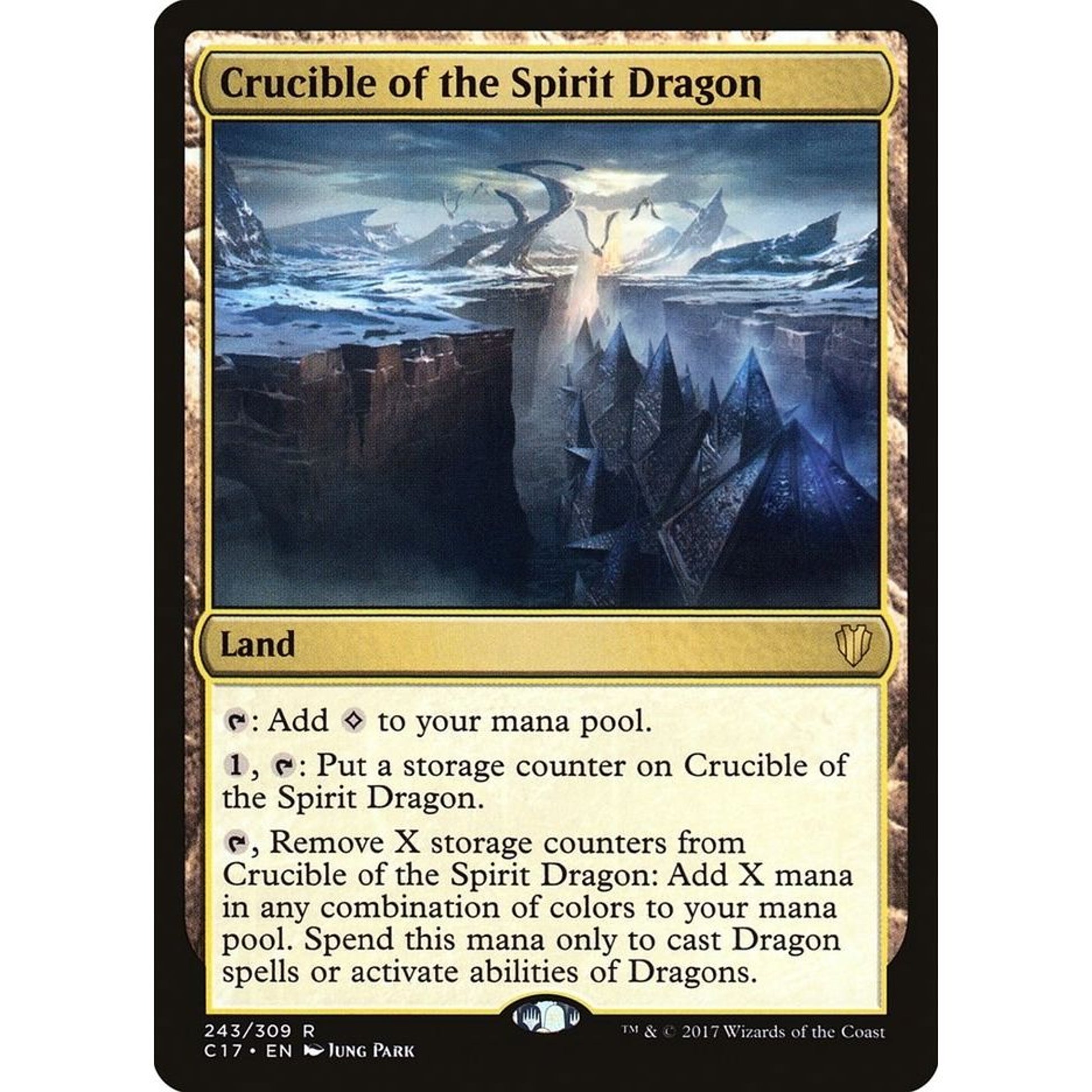 Image for Crucible of the Spirit Dragon (243) (C17) - Magic: The Gathering