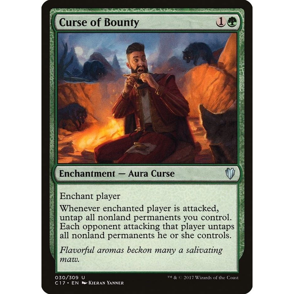 Image for Curse of Bounty (30) (C17) - Magic: The Gathering
