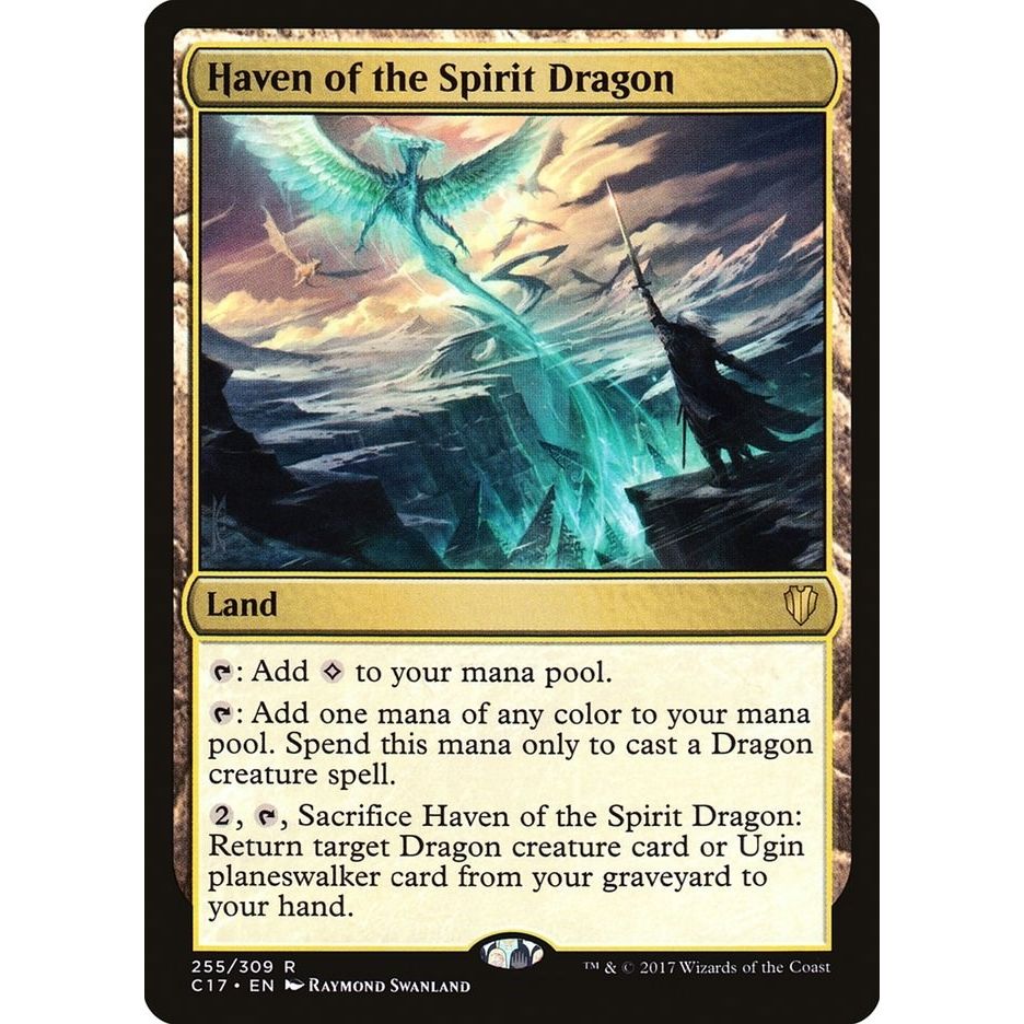 Image for Haven of the Spirit Dragon (255) (C17) - Magic: The Gathering