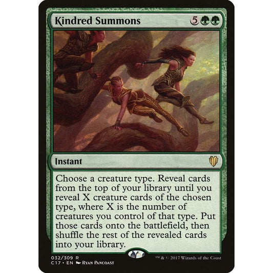 Image for Kindred Summons (32) (C17) - Magic: The Gathering