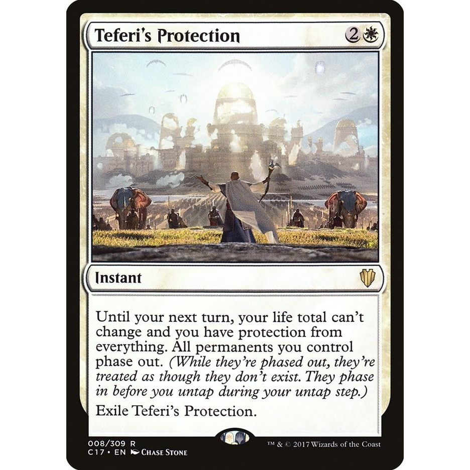 Image for Teferi's Protection (8) (C17) - Magic: The Gathering