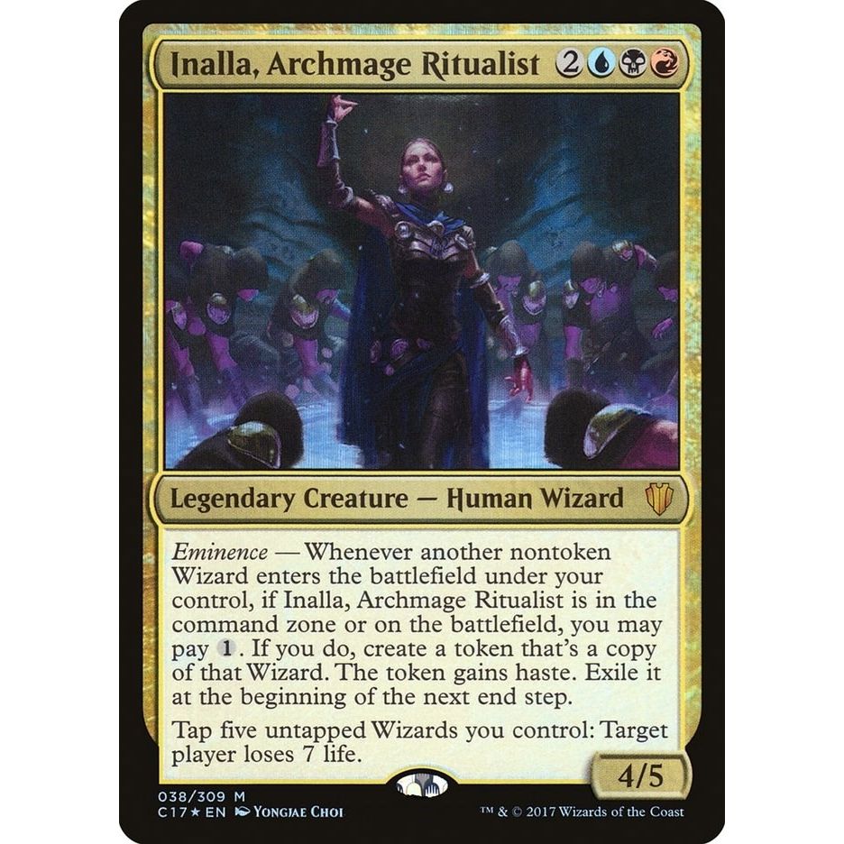 Image for Inalla, Archmage Ritualist (38) (C17) - Magic: The Gathering