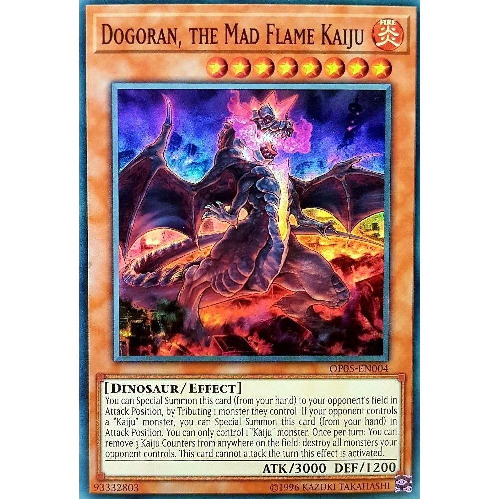 Image for Dogoran, the Mad Flame Kaiju (OP05-EN004) (OP05) - YuGiOh