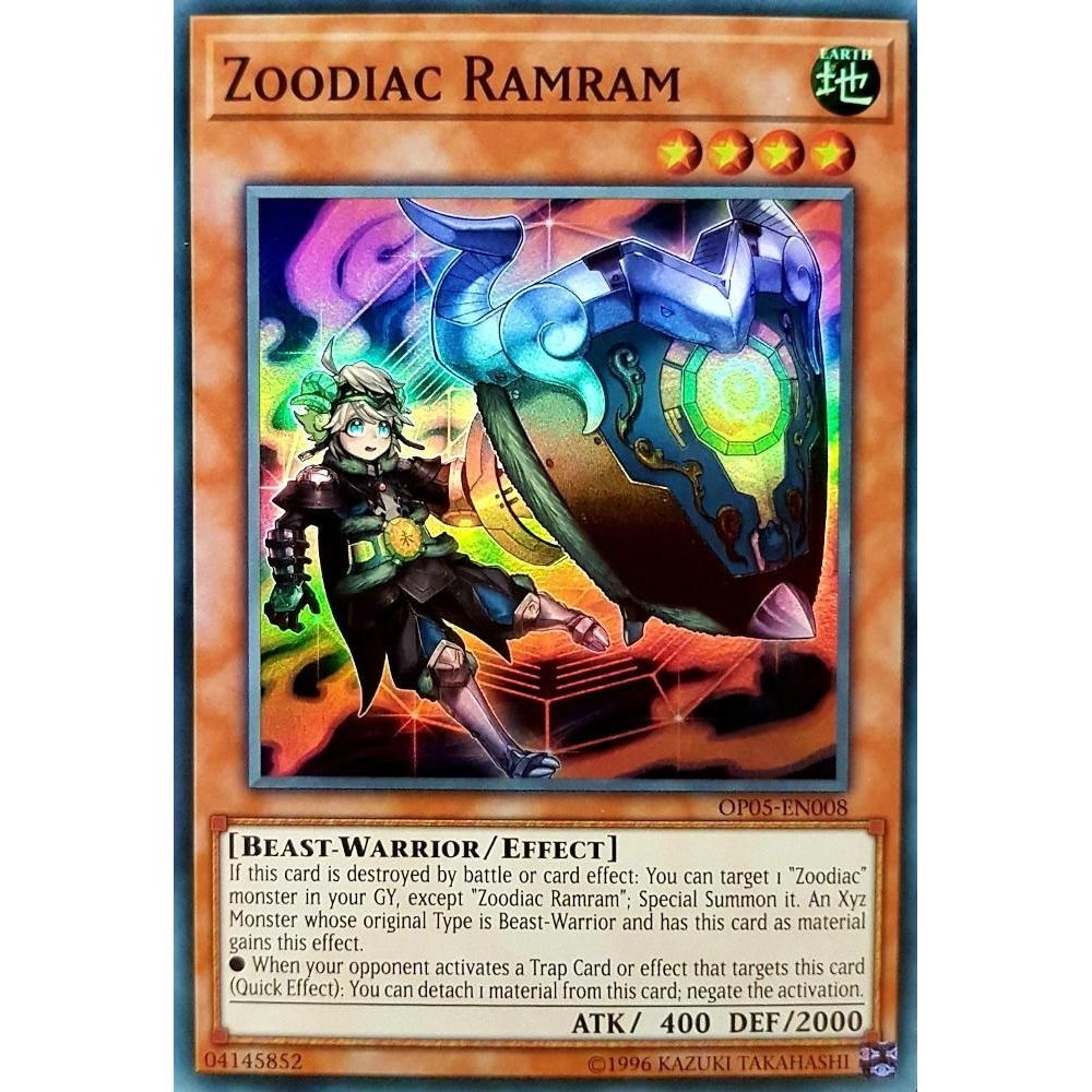 Image for Zoodiac Ramram (OP05-EN008) (OP05) - YuGiOh