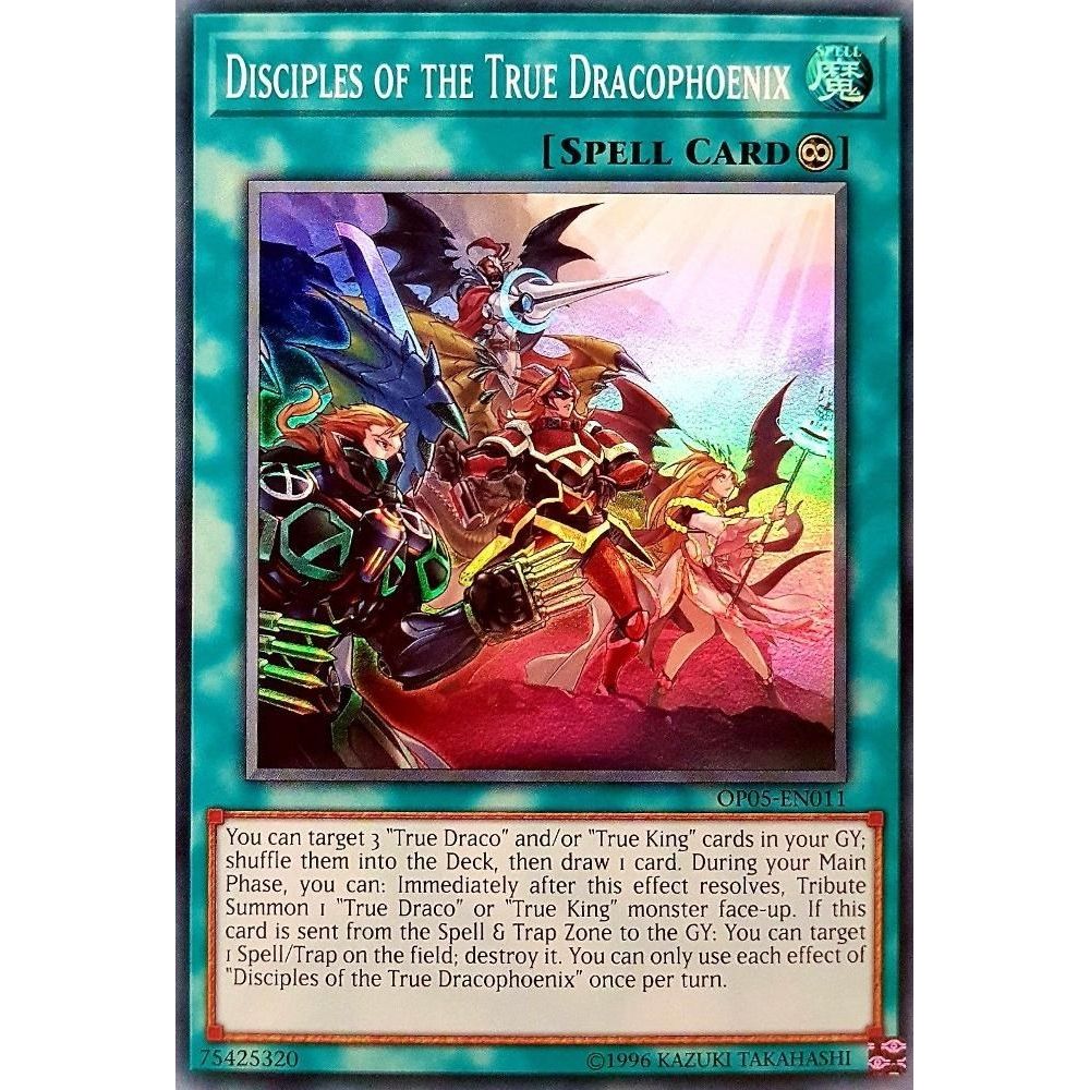 Image for Disciples of the True Dracophoenix (OP05-EN011) (OP05) - YuGiOh