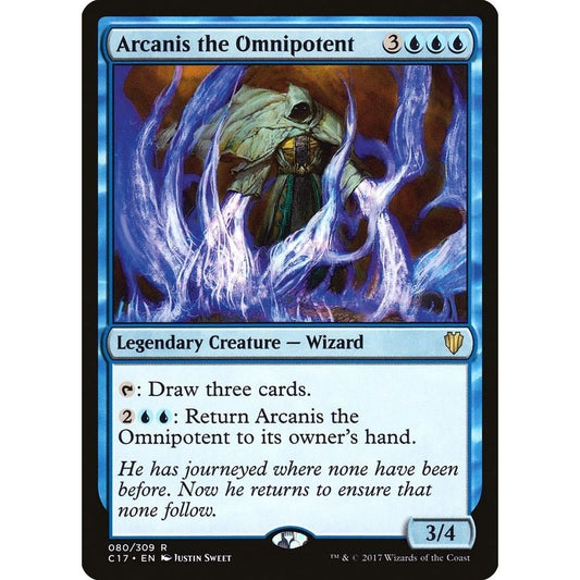 Image for Arcanis the Omnipotent (80) (C17) - Magic: The Gathering