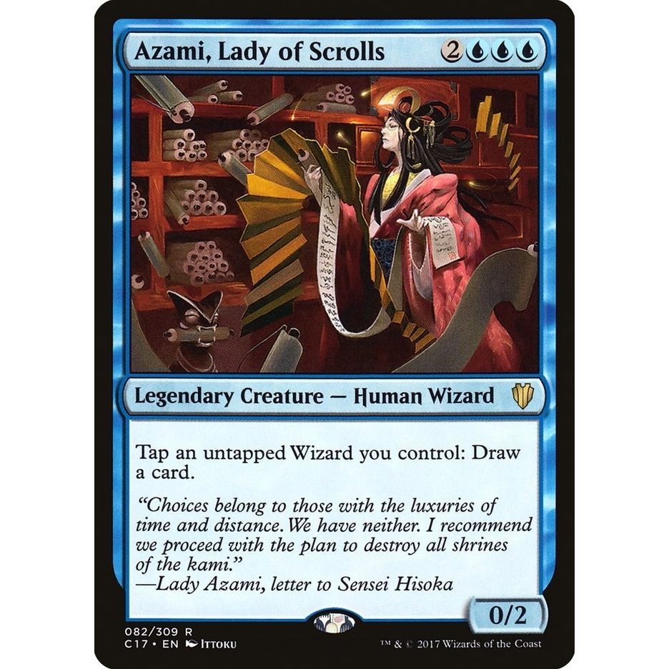 Image for Azami, Lady of Scrolls (82) (C17) - Magic: The Gathering