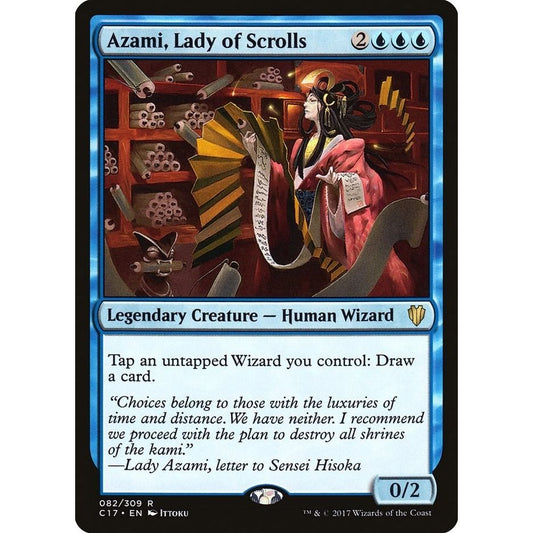 Image for Azami, Lady of Scrolls (82) (C17) - Magic: The Gathering
