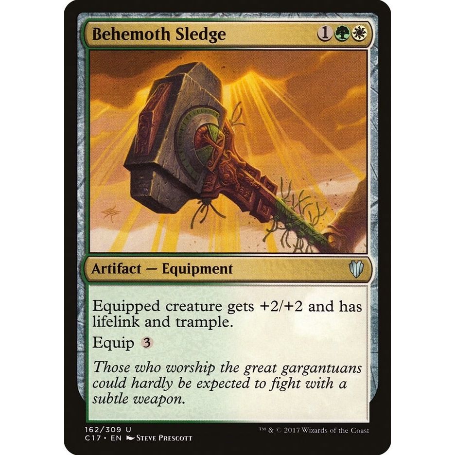 Image for Behemoth Sledge (162) (C17) - Magic: The Gathering