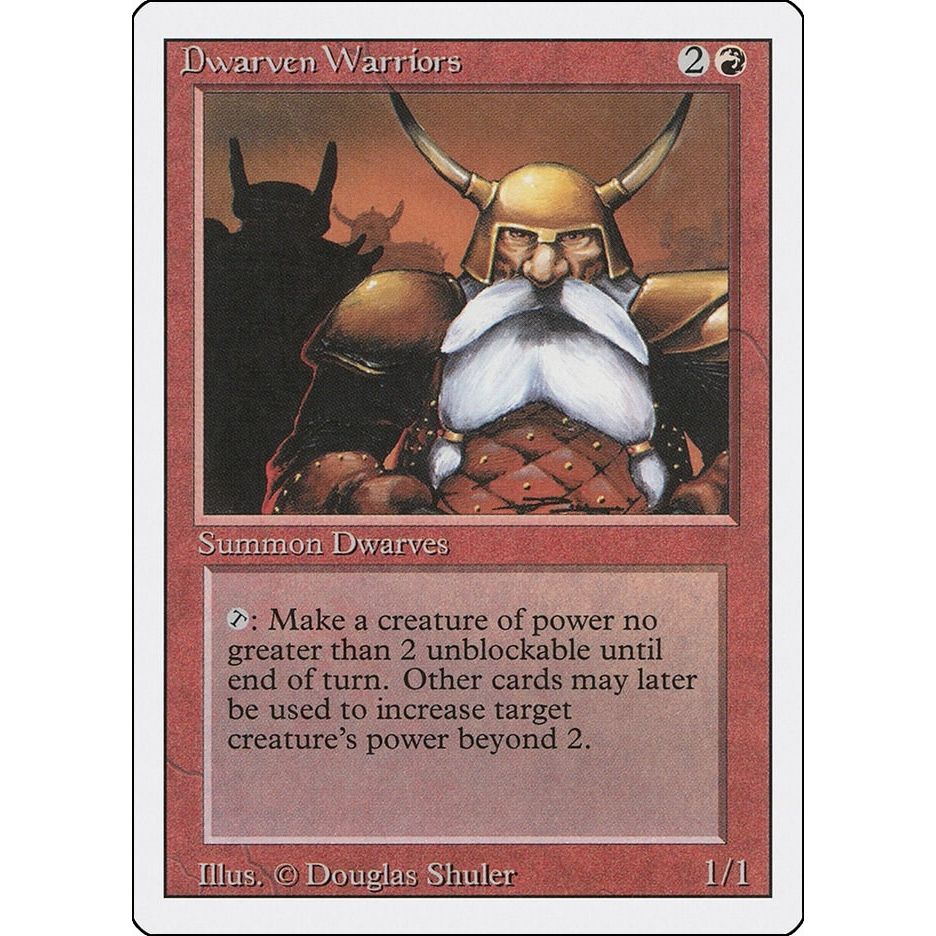 Image for Dwarven Warriors (3ED) - Magic: The Gathering