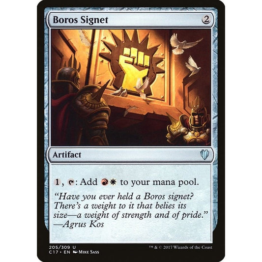 Image for Boros Signet (205) (C17) - Magic: The Gathering