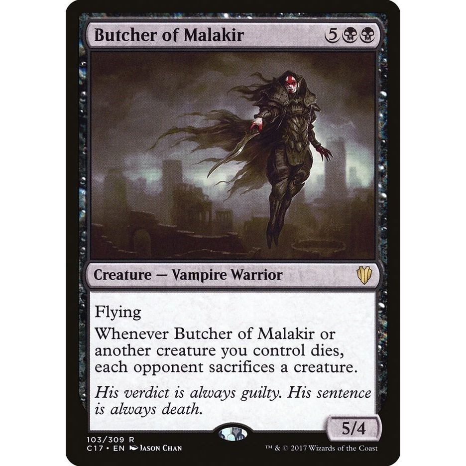 Image for Butcher of Malakir (103) (C17) - Magic: The Gathering