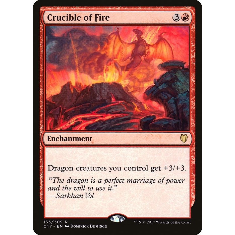 Image for Crucible of Fire (133) (C17) - Magic: The Gathering